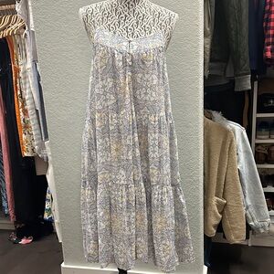 J. Crew Tiered Button Front Cover Up Dress